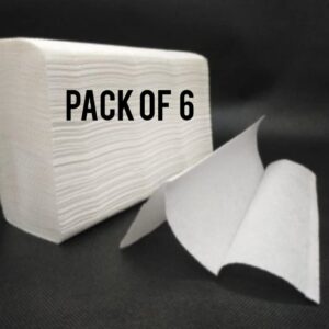 Flex Hygiene Tissue Paper (Pack of 6) 75x2ply 150sheets High Quality