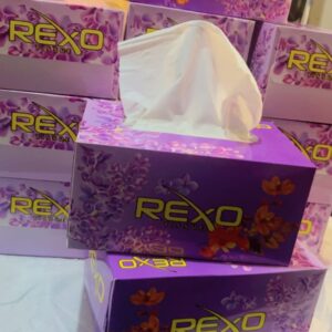 Rexo Economy Tissue Pack Now Availble in (300sheets 150x2 ply) (12 Boxes)